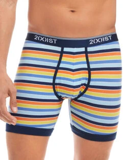 2xist Men's Stretch Boxer Brief 3-Pack 021366 -Smooth Men Wear Store 021366 42531 F