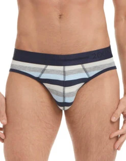 2xist Men's Premium Pima Low Rise Brief 032030 -Smooth Men Wear Store 032030 41221 F