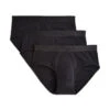 2xist 3-Pack Pima Cotton Contour Pouch Brief 50103 -Smooth Men Wear Store 050103 00101 L