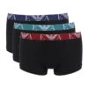 Emporio Armani Monogram 3-Pack Trunk 111357-21320 -Smooth Men Wear Store 111357 2R715 21320 1
