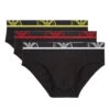 Emporio Armani 3-Pack Knit Brief 111734-1A715 -Smooth Men Wear Store 111734 1A715 73320 10