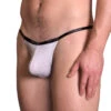 Doreanse Ribbed Modal T Thong 1330 -Smooth Men Wear Store 1330 WHT 11