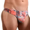 Doreanse Tiger Stripes Print Thong 1400 -Smooth Men Wear Store 1400 PRN 2