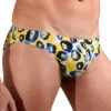 Doreanse Leopard Art Print Brief 1407 -Smooth Men Wear Store 1407 PRN 5
