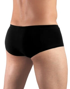 Doreanse Adonis Low Rise Anatomical Cotton Trunk Underwear 1750 -Smooth Men Wear Store 1750 BLK B 1