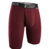2UNDR Swing Shift Long Leg Boxer Brief Burgundy 2U01LL -Smooth Men Wear Store 2U01LL 029 ac7f8f7c 3d21 4cee aaa3 82bc9f18e313