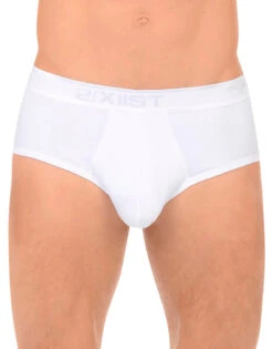 2xist Pima Cotton Contour Pouch Brief 041003 -Smooth Men Wear Store 2xist 3104100301 White 10001 Bt 1 1