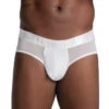 Leo High-Tech BreatheFiber Brief - 033278N -Smooth Men Wear Store 33278N White 01