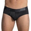 Leo Padded Butt Enhancer Brief 033293 -Smooth Men Wear Store 33293 Black 01