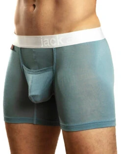 Jack Adams Naked Fit Boxer Brief 401-222 -Smooth Men Wear Store 401 222IMG 7431NakedFitBoxerBriefProfileFadedDenim Copy