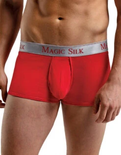 Magic Silk Men's Silk Knit Pouch Trunk MS-7186
