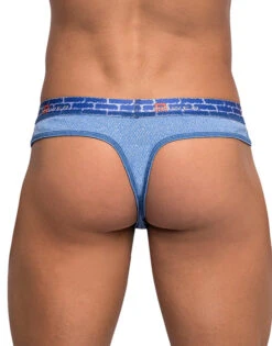 Male Power Reversible Thong 466-237RL -Smooth Men Wear Store 466237BR Back