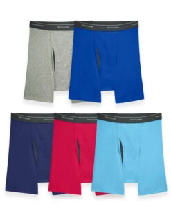 Fruit Of The Loom 5-Pack Coolzone Asst Boxer Brief 5BL7CTG