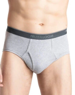 Fruit Of The Loom 6-Pack Asst Fashion Brief 6P4610 -Smooth Men Wear Store 6P4610 103 Asset Model Front2 3x3Crop 1