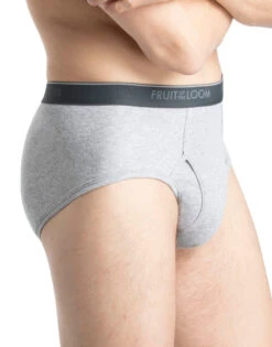 Fruit Of The Loom 6-Pack Asst Fashion Brief 6P4610 -Smooth Men Wear Store 6P4610 103 Asset Model Side2 3x3Crop 1