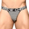Andrew Christian Primary Stripe Jock 91695 -Smooth Men Wear Store 91695Jock01