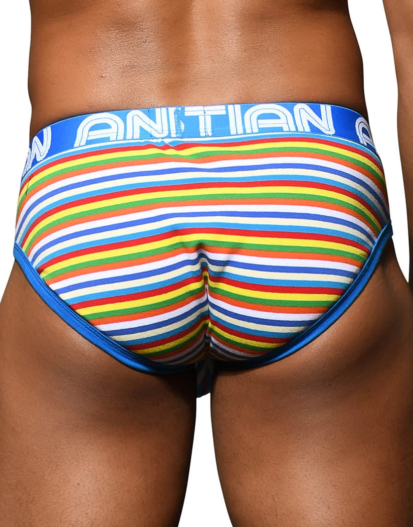 Andrew Christian Bright Stripe Brief W/ Almost Naked 92601 5 Andrew Christian Bright Stripe Brief W/ Almost Naked 92601 - Image 3