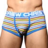 Andrew Christian Bright Stripe Boxer W/ Almost Naked 92603 -Smooth Men Wear Store 92603Boxer Oct 01