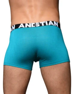 Andrew Christian Almost Naked Bamboo Boxer 92625 -Smooth Men Wear Store 92625Boxer Teal Nov 05