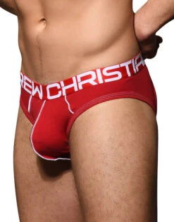 Andrew Christian Show-It Locker Room Jock 92633 -Smooth Men Wear Store 92633Jock Red Nov 02
