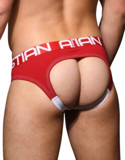 Andrew Christian Show-It Locker Room Jock 92633 -Smooth Men Wear Store 92633Jock Red Nov 04