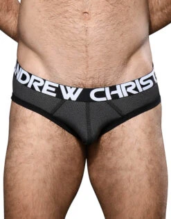 Andrew Christian Active Sports Brief 92697 -Smooth Men Wear Store 92697Brief Char Dec 01