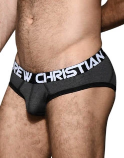 Andrew Christian Active Sports Brief 92697 -Smooth Men Wear Store 92697Brief Char Dec 02