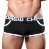 Andrew Christian Almost Naked Retro Pocket Boxer 92831 -Smooth Men Wear Store 92831Boxer Black01