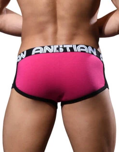 Andrew Christian Show It Retro Pop Mesh Boxer 92834 -Smooth Men Wear Store 92834Boxer Fuchsia05
