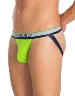 Obviously Men's PrimeMan Jockstrap A07 -Smooth Men Wear Store A07 1P 1 Side 1e75fefe 438a 4c2c ac24 5d8008b2c5ef