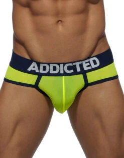 Addicted 3- Pack Light Brief AD402P -Smooth Men Wear Store AD402 C03F