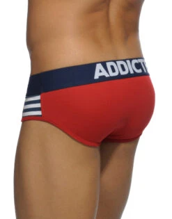 Addicted Men's Sailor Stripes Brief AD510 -Smooth Men Wear Store AD510 C06B 1