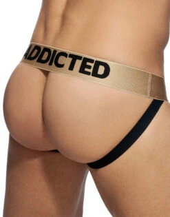 Addicted 3- Pack Tropical Mesh Jock Push Up AD911P -Smooth Men Wear Store AD911 C12B