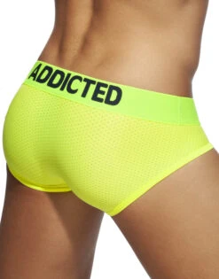 Addicted Ring Up Neon Mesh Brief AD951 -Smooth Men Wear Store AD951 C31B