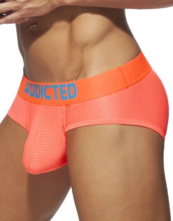 Addicted Ring Up Neon Mesh Brief AD951 -Smooth Men Wear Store AD951 C32L