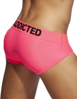 Addicted Ring Up Neon Mesh Brief AD951 -Smooth Men Wear Store AD951 C34B