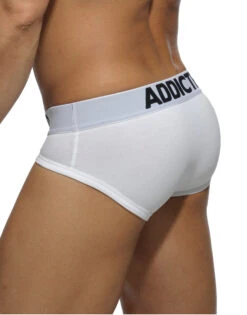 Addicted Men's My Basic 3-Pack Brief AD420P -Smooth Men Wear Store Addicted AD420P Assorted B 4
