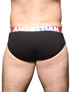 Andrew Christian Almost Naked Cotton Pride Brief 91932 -Smooth Men Wear Store April 91932Brief Black05
