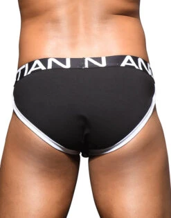 Andrew Christian Show-It Retro Pop Brief 91989 -Smooth Men Wear Store April 91989Brief Black05