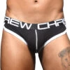Andrew Christian Show-It Retro Pop Brief 91989 -Smooth Men Wear Store April 91989Brief Black06