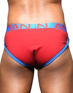 Andrew Christian Show-It Retro Pop Brief 91989 -Smooth Men Wear Store April 91989Brief Red05