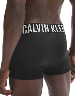 Calvin Klein Intense Power Cotton Trunk 3-Pack NB2596 -Smooth Men Wear Store CKM NB2596 SPEEDYBLUE BLACK LAKECRESTBLUE B 2