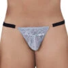 Candyman Peekaboo Lace Bikini 99503 -Smooth Men Wear Store CandyMan 99503 Gray B 1