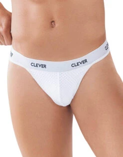 Clever Lust Thong 0876 -Smooth Men Wear Store Clever 0876 White 2