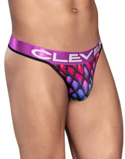 Clever Pluma Thong 0942 -Smooth Men Wear Store Clever 0942 Black 3