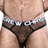 Andrew Christian Leopard Mesh Thong W/ Almost Naked 92232 -Smooth Men Wear Store Dec 92232Thong06