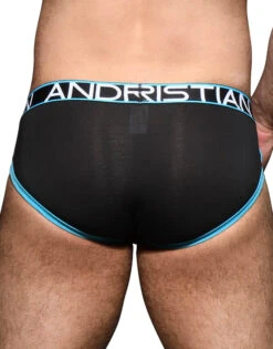 Andrew Christian Almost Naked Retro Brief 92273 -Smooth Men Wear Store Dec 92273Brief Black05