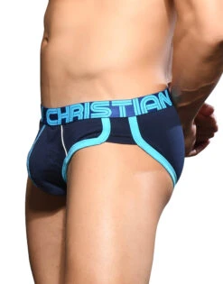 Andrew Christian Show-It Retro Pop Brief 92276 -Smooth Men Wear Store Dec 92276Brief Navy02