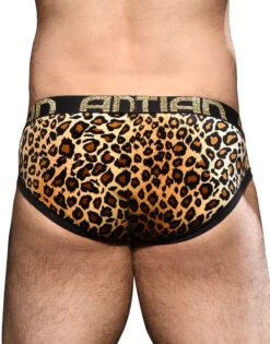 Andrew Christian Plush Leopard Brief W/ Almost Naked 92295 -Smooth Men Wear Store Dec 92295Brief05