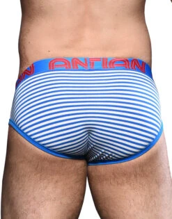 Andrew Christian Hampton Stripe Brief W/ Almost Naked 92298 -Smooth Men Wear Store Dec 92298Brief05